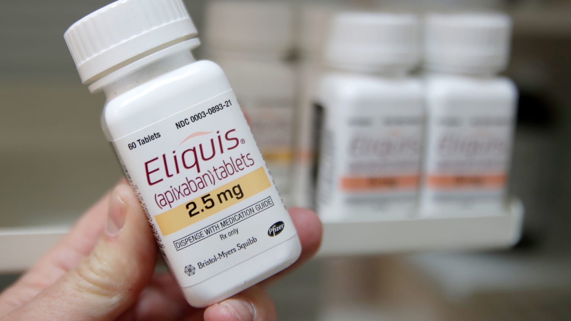 Bristol Myers Squibb, Pfizer, to sell Eliquis with a 40% discount