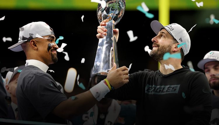 Adler get Super Bowl Lix rings with Sirianni sayings

