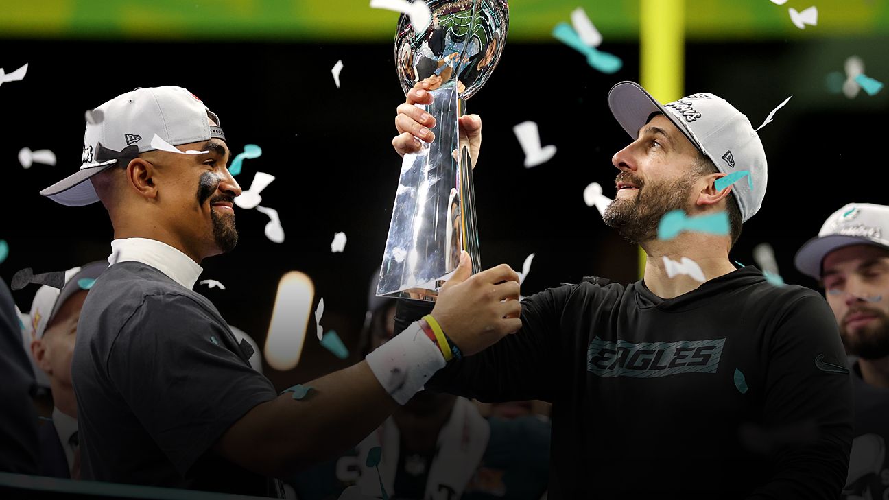 Adler get Super Bowl Lix rings with Sirianni sayings