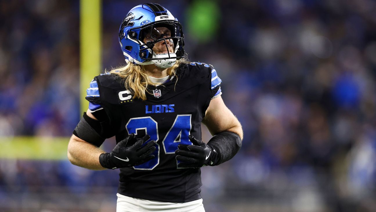 Alex Anzalone is disappointed by contract talks with lions