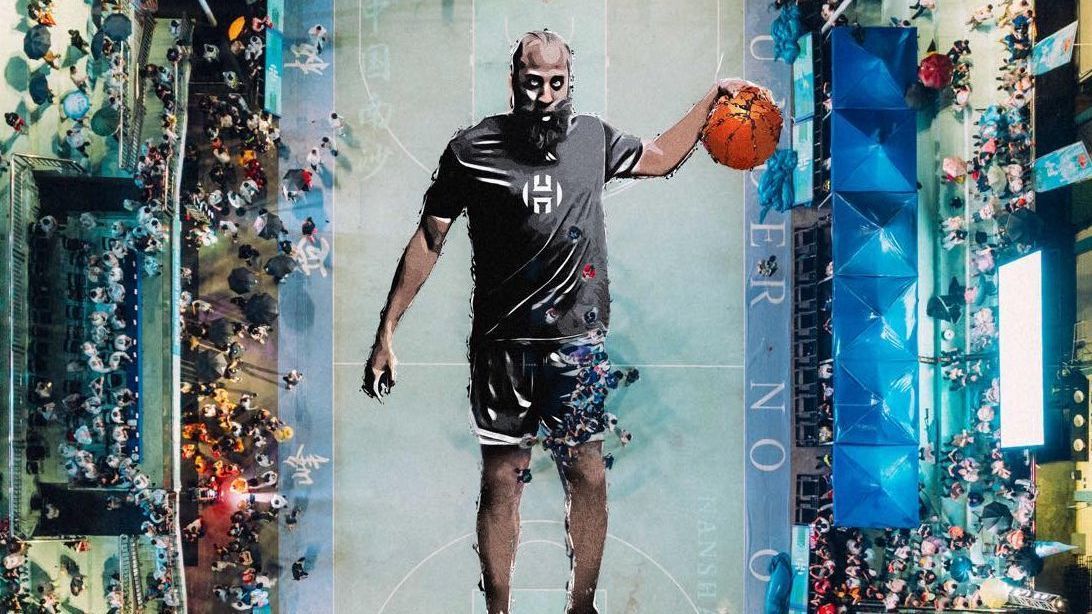 Clippers' James Harden surprises from Court Recess, Design on China Tour